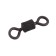 Namazu Pro Rolling Ribbed Swivel, Brass, Carbon, Test-14 kg, packaging 10 pcs.