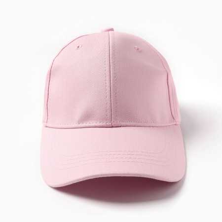 Cap "baseball cap" for a girl, pink color, size 56-58-1