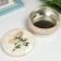 Round roses "Cream" 13.5x4.5 cm