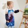 Apron with sleevens Children's "Cold Heart", 49x39 cm