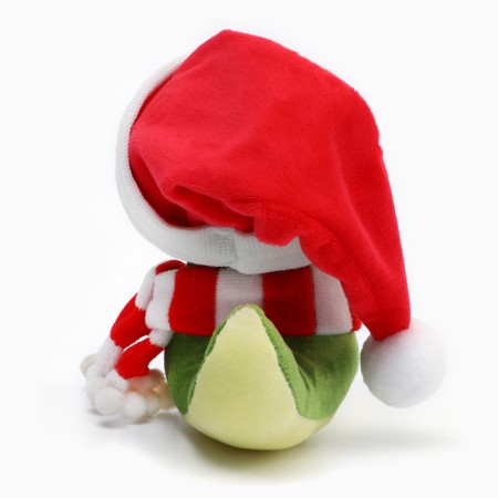 Soft toy "Snake", in a hat and scarf-5