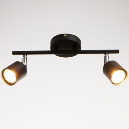 Lamp Black 2x6W GU10 Black 41x10x17cm-1