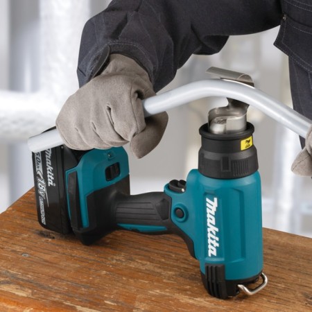 Building battery -free Makita DHG181RT1J, 18 V, 5 Ah, 550 ° C, 6 modes, case-4