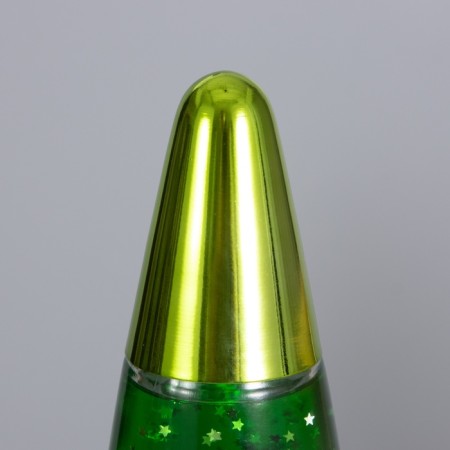 Lava-lamp "Rocket" 1x30W E14-R39 (sparkles) green 11x11x41cm-4