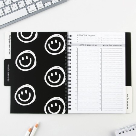 Planing with dividers "Expressor", soft cover, A5 format, 50 sheets-6