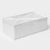 Organizer for storing linen LadOM, 8 cells, 28 × 16 × 10 cm, white color