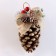 Decorative bump "Golder with a bow" 10 × 10 × 18 cm