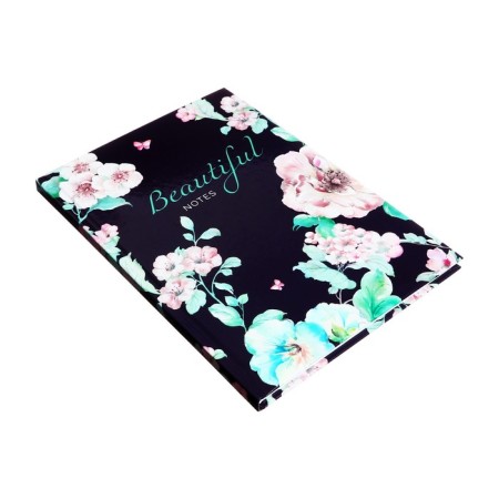 Delivery of a low -up a5, 80 sheets, hard cover, glossy lamination, Beautiful Notes, Offset block-1