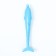 A toy for cats with cat mint "dolphin", 17 cm, blue