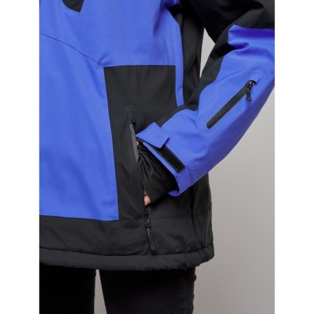 Ski costume female, size 56, blue color-8