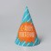 Festive paper cap “Happy Birthday”, strip