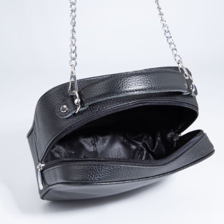 Women's bag Textura, bag, small size, black color-6