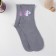 Socks with print in the bank "Miracles around us" (female, mix)