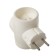 Eurotrotor electric rexant, without salary, 220 V, 6 A, white