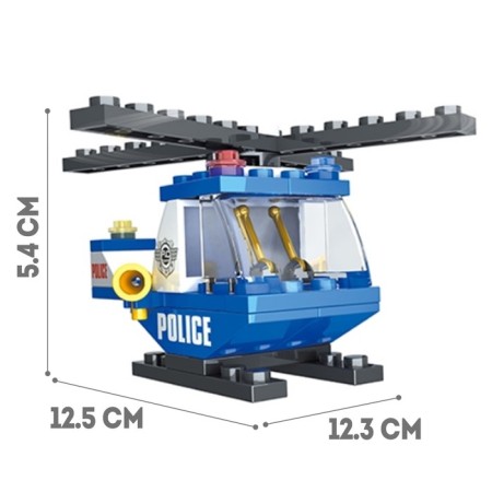 Designer Patrol Police Helicopter, 47 details-1