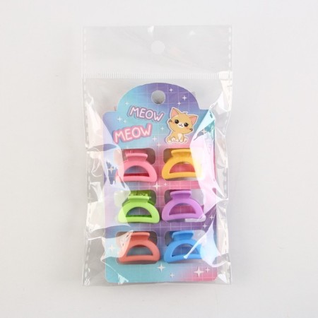 Hair crab Meow, set 6 pcs, 2.5 x 2.5 x 1.5 cm-8