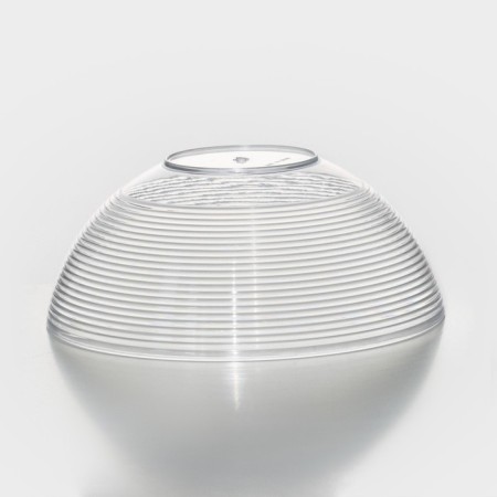 Salenik Dolyana "charm", d = 23 cm, height 9.5 cm, 2.2l, the color is transparent-3