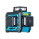 Laser level Instromax 3-360 IM0138, up to 20 m, 3 rays, 635 nm, 360 °, 0.3 mm/m/m