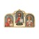 Save and save the icon in the car, triptych, wood, incense