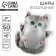 Foil ball 28 "Gray cat", set of 50 pcs.