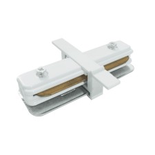 Коннектор прямой для встраиваемого шинопровода Elektrostandard, Track Rail WH Recessed, 78х60х19 мм, цвет белый