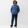 Men's shirt with long sleeve MIST R.52, blue
