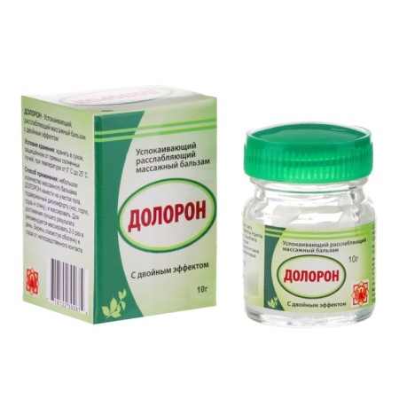 Ayurvedic relaxing balsam Doloron, from a cold and for joints 10g