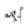 Lemark Linara LM0414C bath mixer, single -leaf, pour 181 mm, watering can, chrome