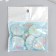 Decor for creativity Plastic "Shell with stars" Blue 2.9x2.5 cm