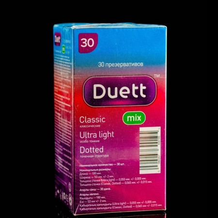 Duett Mix condoms 30 pcs.-2