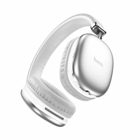 Hoco W35 headphones, wireless, full -size, Bluetooth 5.0, 400 mAh, silver