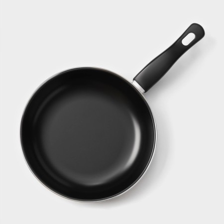 Set of the jacqueline pan, 3 subjects: 20/25/30 × 4 cm, anti -stick coating, black color-6