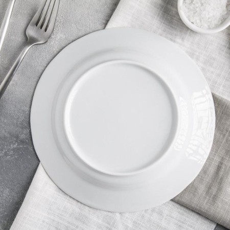 Plate "Hope", d = 20 cm, white, porcelain-2
