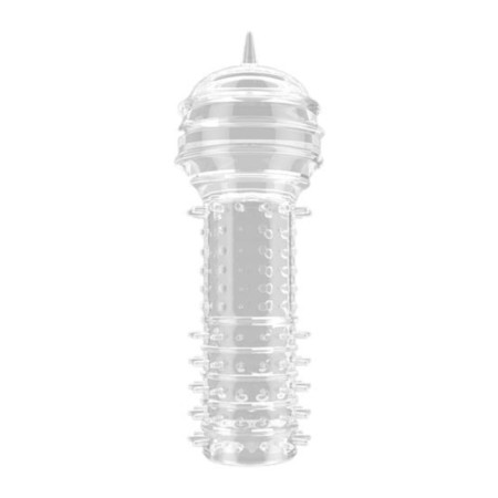 A set of nozzles of massage, stimulating, with a vibro -ring, gel silicone, 5 pcs-3