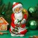 New Year. Chocolate figure "Santa Claus", 100 g