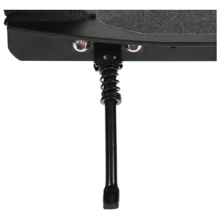 Aluminum scooter, folding, inflatable wheels 200 mm, 2 shock absorbers-5