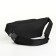 Lightning waist bag, 2 outer pockets, black color