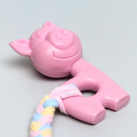 Premium chewing diet "Pig", 10 x 6 x 3.5 cm, pink-5