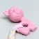 Premium chewing diet "Pig", 10 x 6 x 3.5 cm, pink