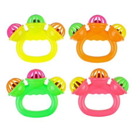 Rattle "childhood", color mix, crush me-3