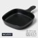 Ceramic dish for the supply of Magistro Carbon, 28 × 19 × 4 cm, black color