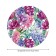 The tablecloth “Spring mood”, round, oxford, elastic band, size 120x120 cm, diameter 75-100 cm