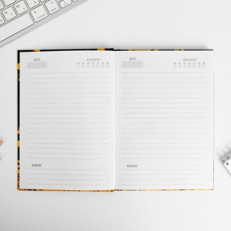 Gift set "He can do everything": Diary and thermostat-5