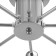 Ceiling chandelier "Orion" 8x60W E27 Color: Chrome