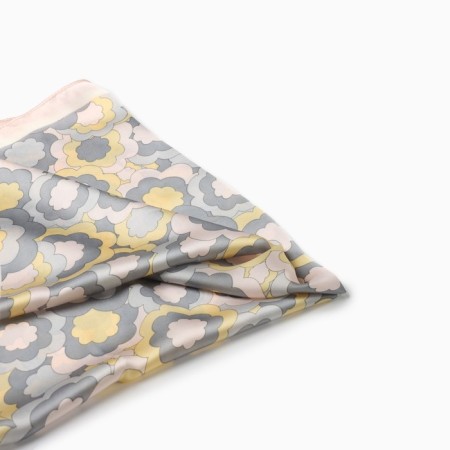 Women's scarf minku rr 70*70 cm, col. grey-1