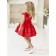 Dress "Sofia", height 110 cm, red color