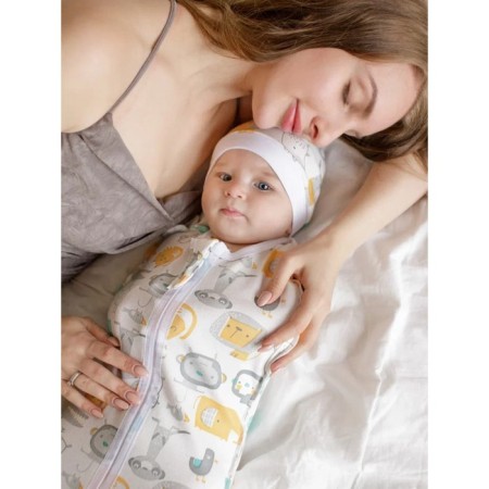 Diaper coconut with a cap Soft Hugs, height 68-74 cm-9