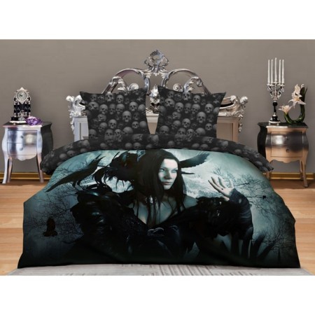 Bed linen 2 joint venture "Gothic", size 175x215 cm, 175x215 cm, 70x70 cm - 2 pcs