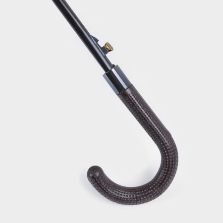 Umbrella - semi -automatic cane "plain", 8 spokes, r = 61 cm, blue color-5
