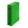 Archive folder on gum Calligrata, microhofrocard, 75 mm, up to 700 l, green
